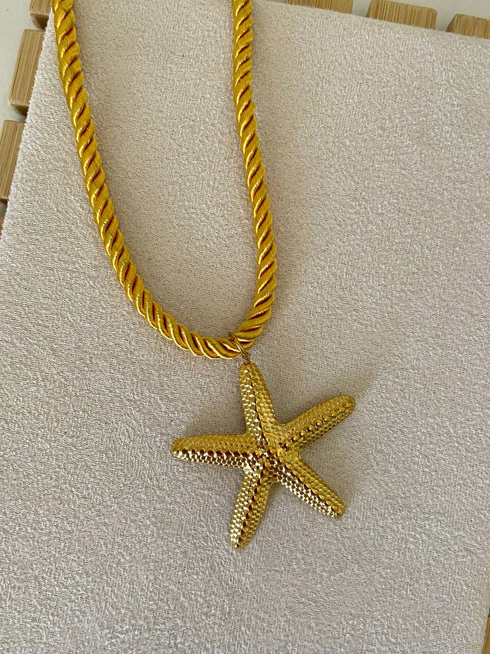 Golden Tide Star Necklace