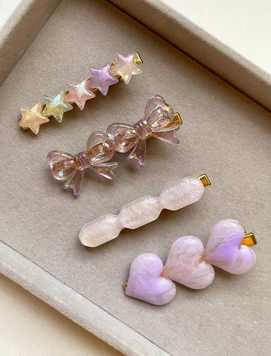 Pastel Dream Hair Clip Set