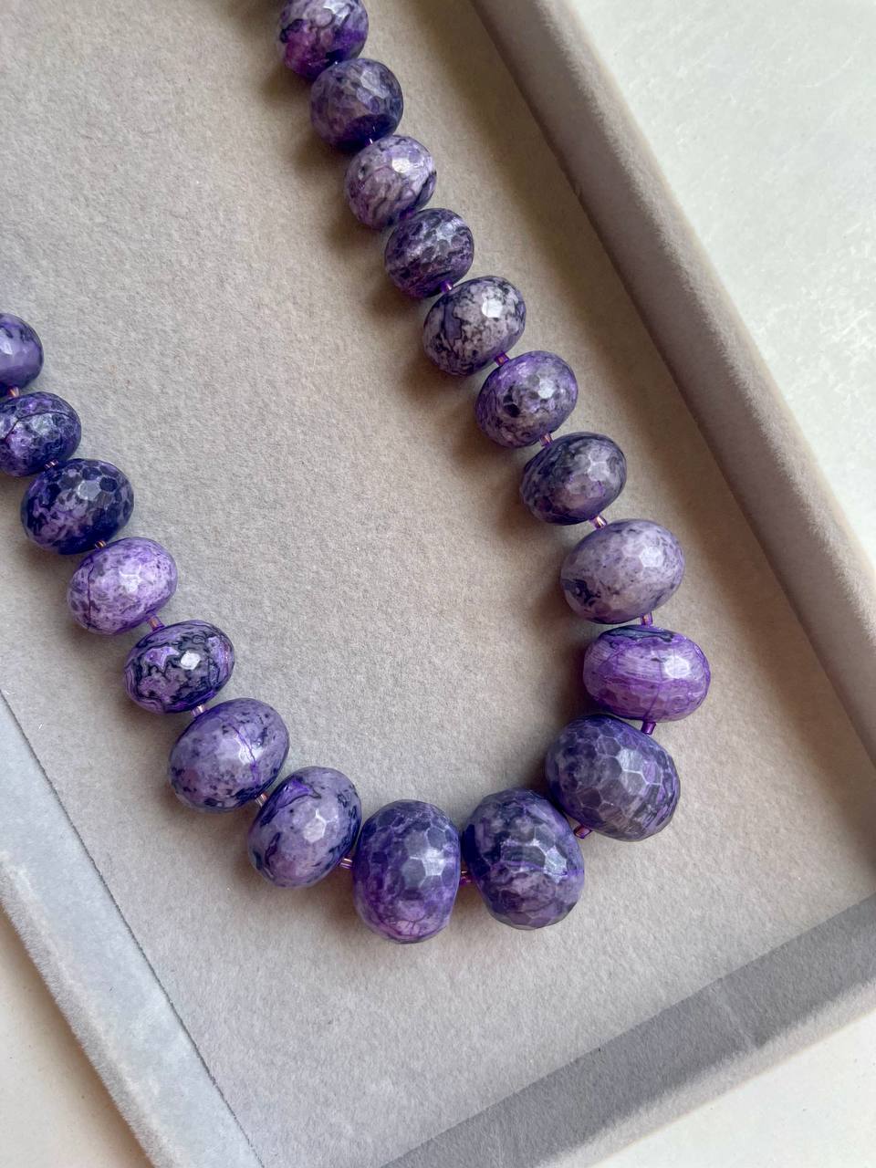 Violet Aura Necklace