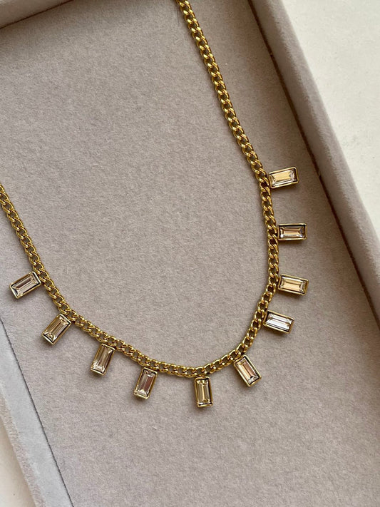 Crystal Charm Necklace