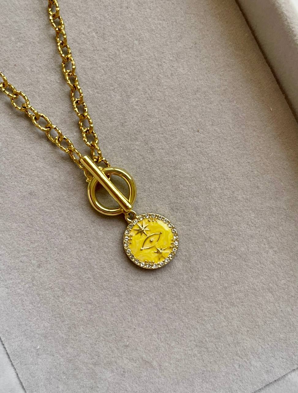 Crystal Eye Necklace