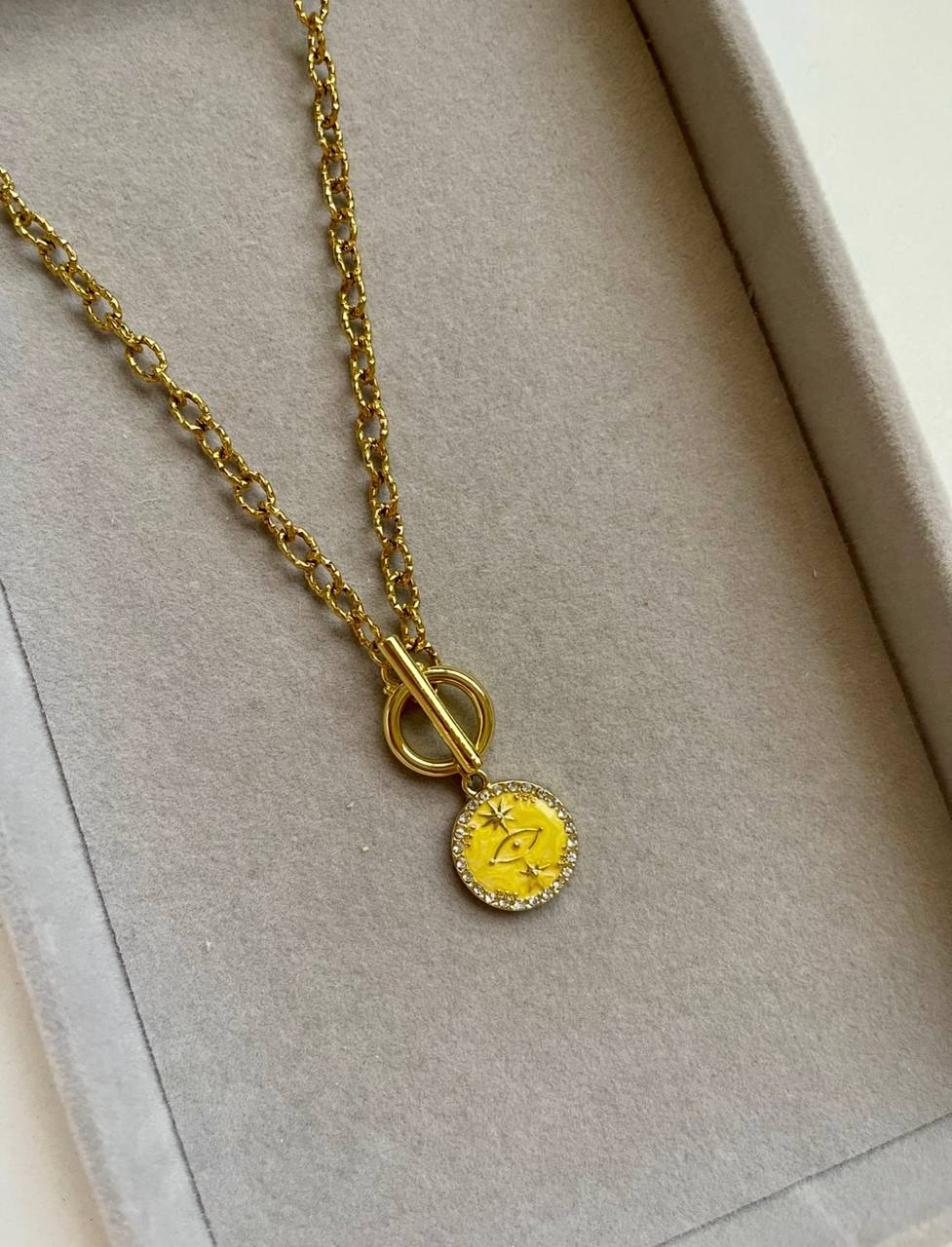 Crystal Eye Necklace