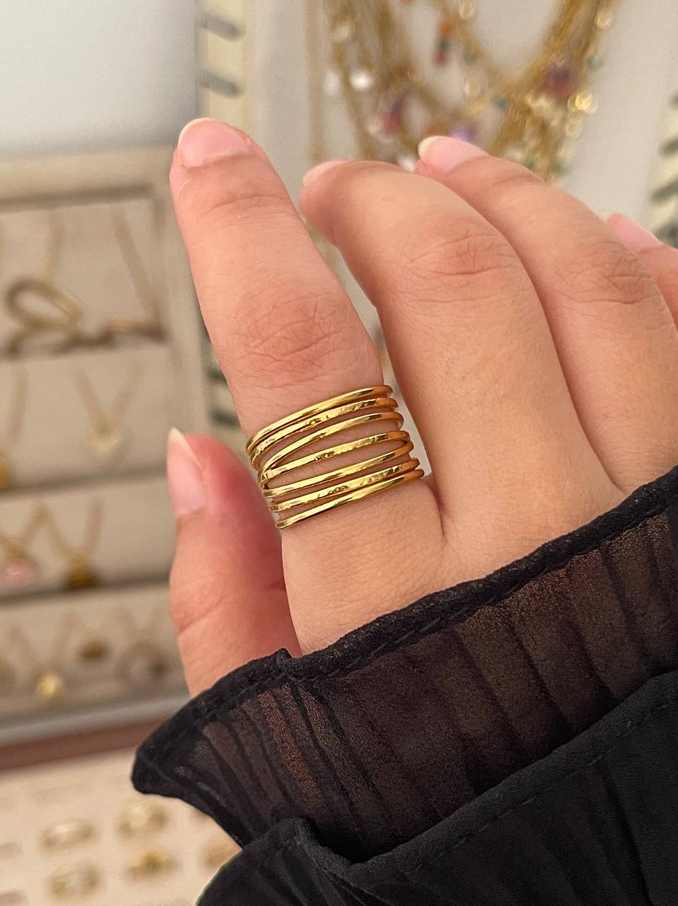 Stacked Glow Ring
