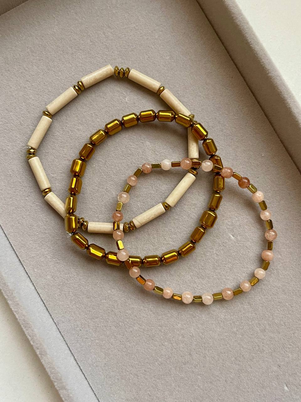 Golden Breeze Bracelet Set