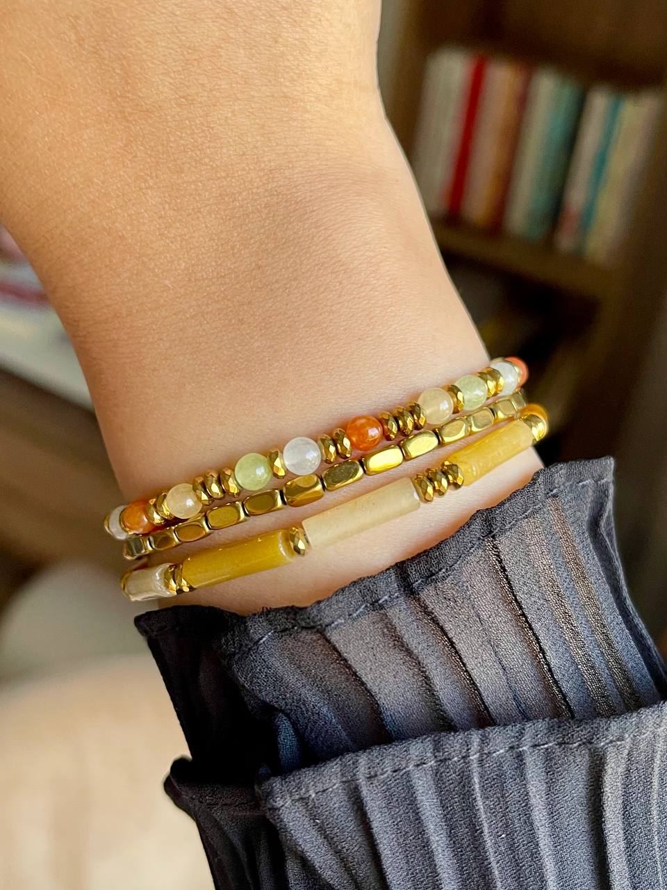 Golden Sunrise Bracelet Set