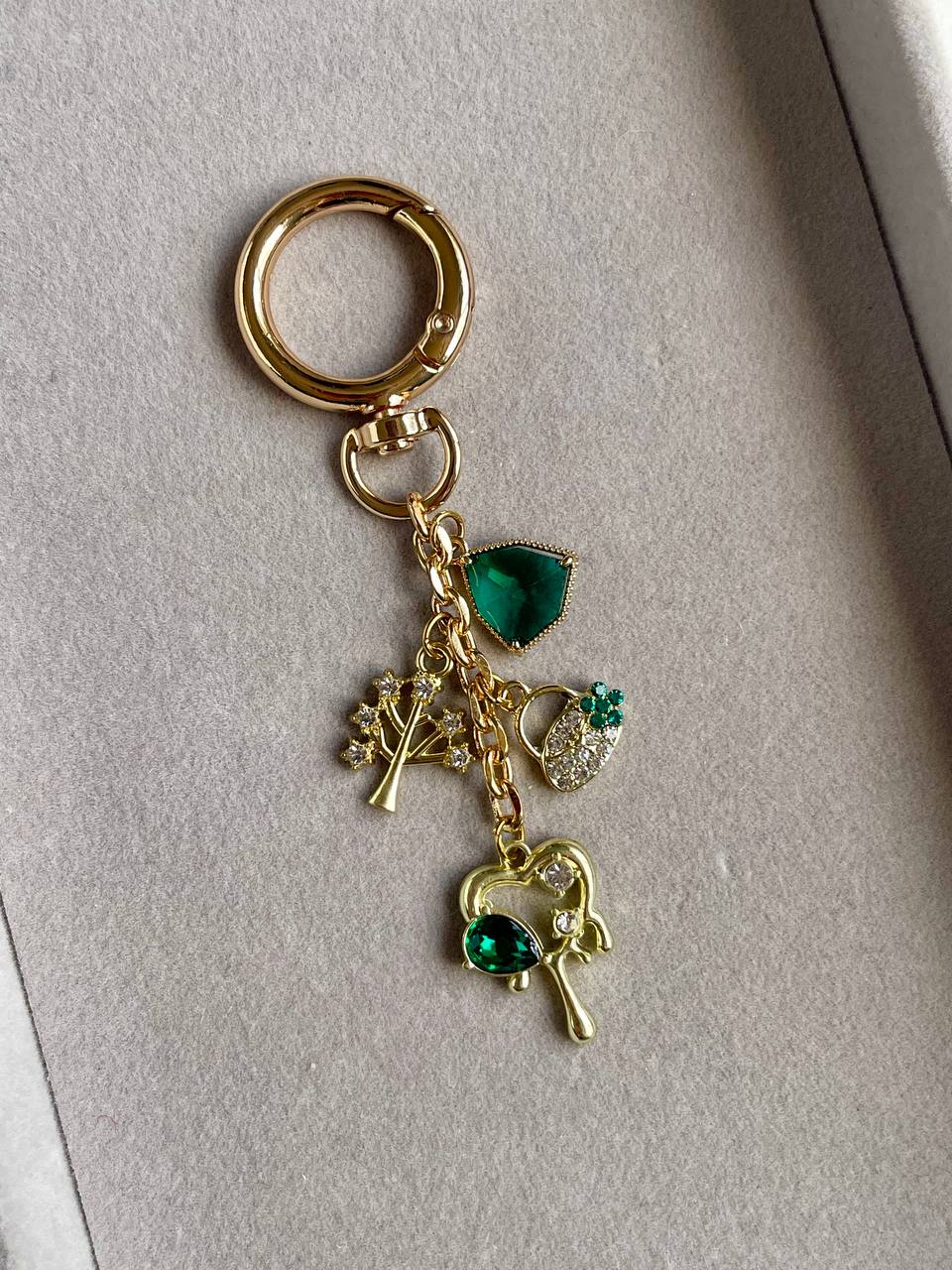 Emerald Glow Charm