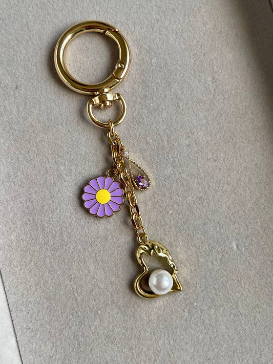 Golden Violet Charm