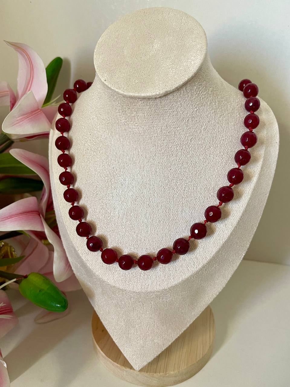 Crimson Glow Necklace