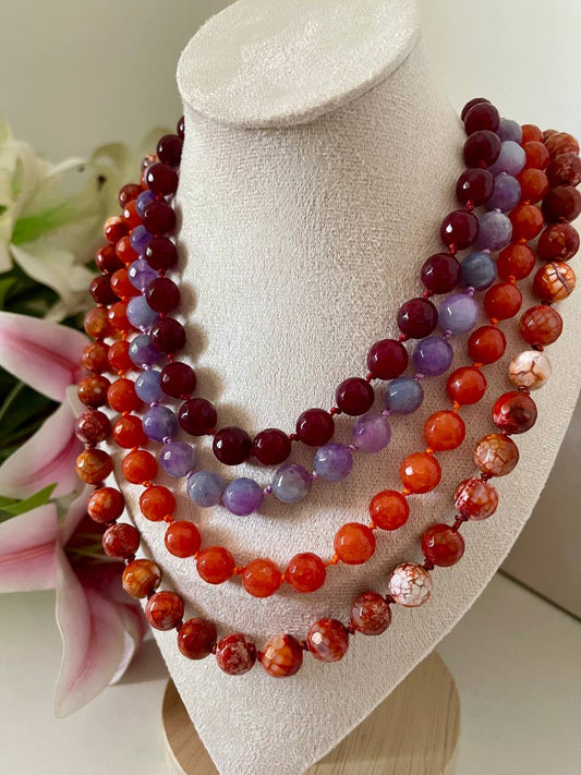 Crimson Glow Necklace
