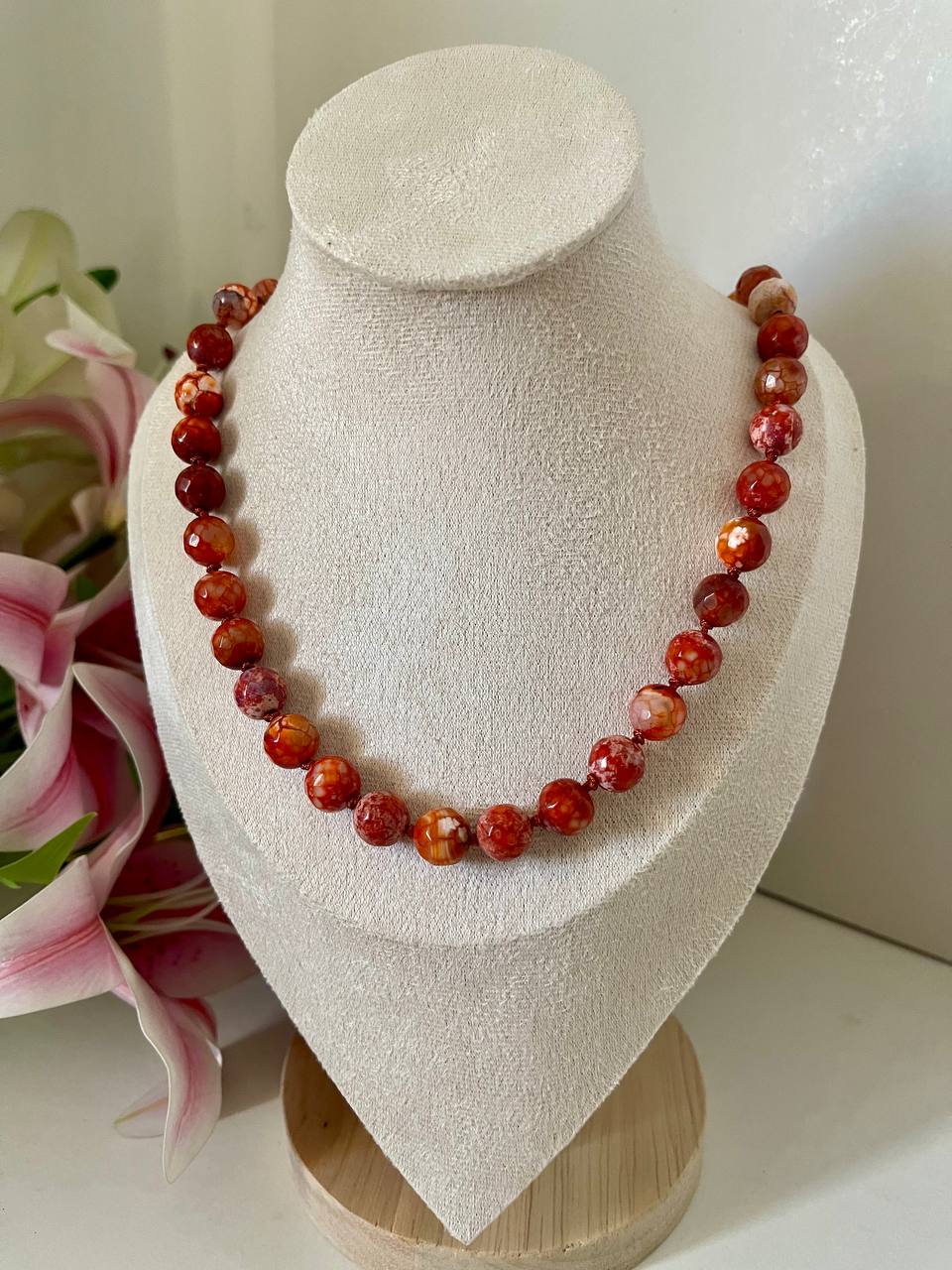 Crimson Glow Necklace