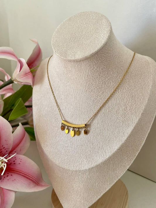Golden Drops Necklace