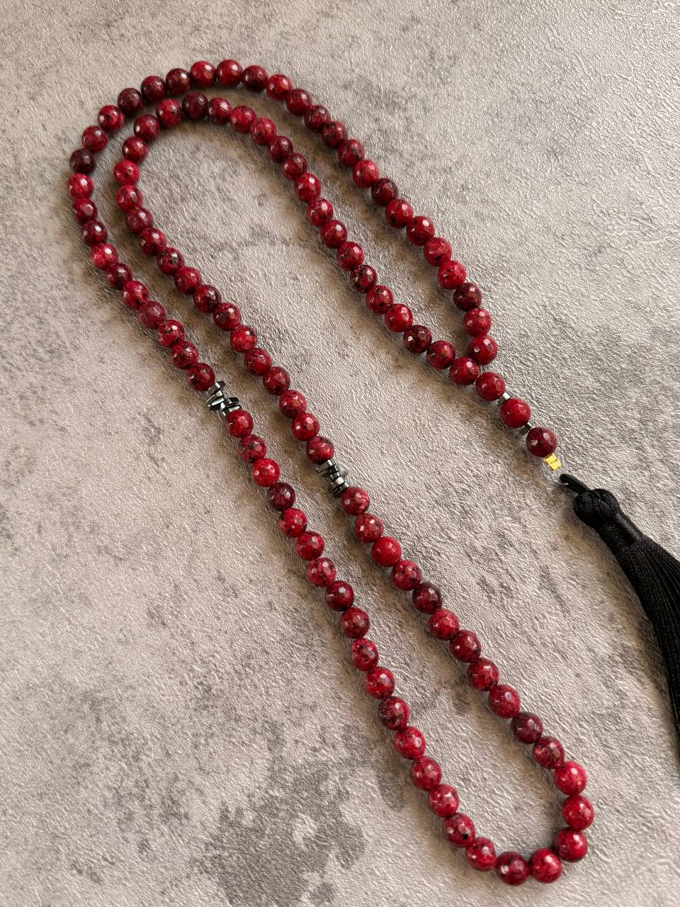 Red Prayer Beads - Sola Accessories