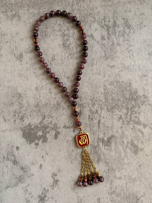 Mini Brown Agate Prayer Beads - Sola Accessories