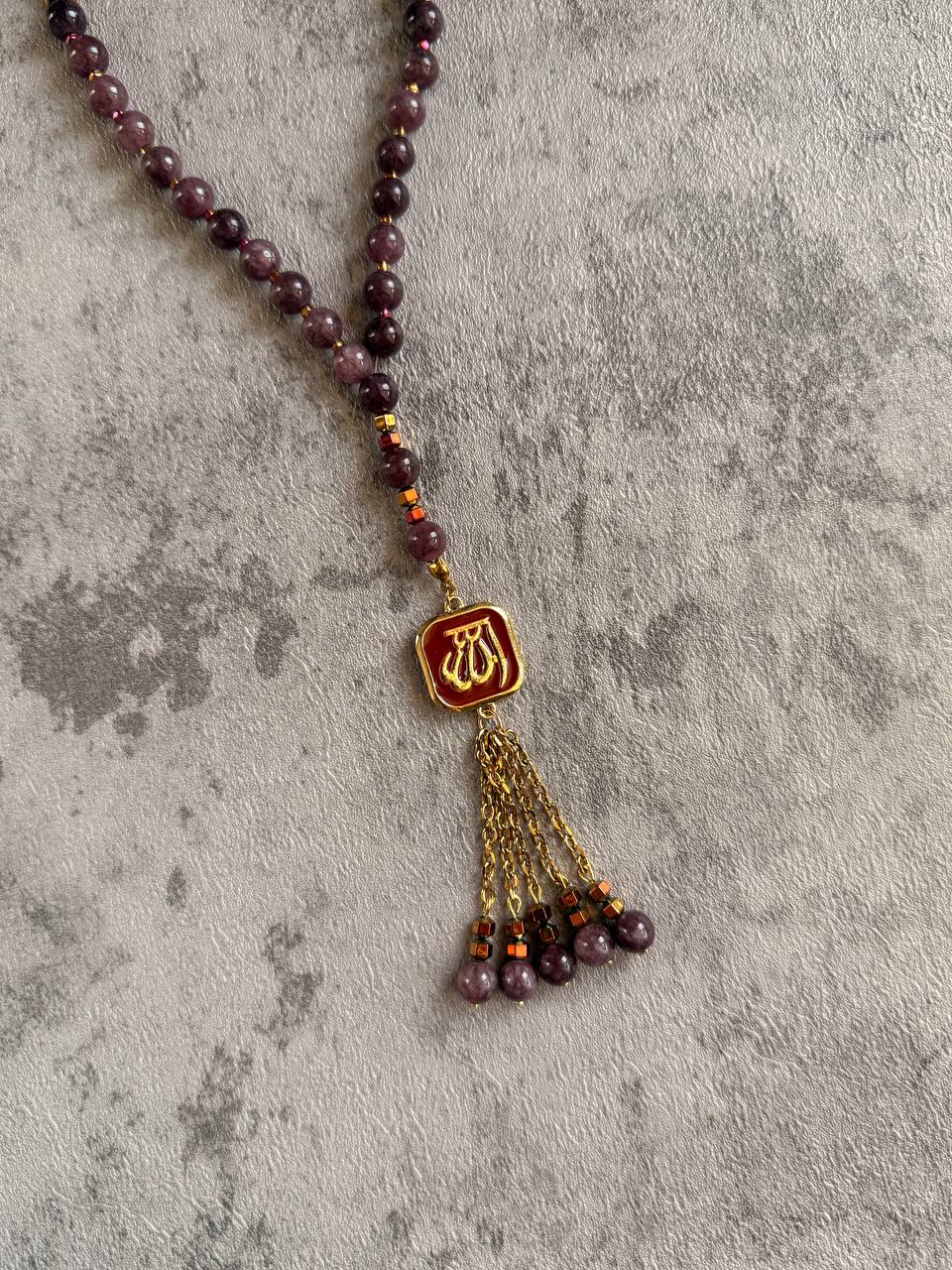 Mini Brown Agate Prayer Beads - Sola Accessories