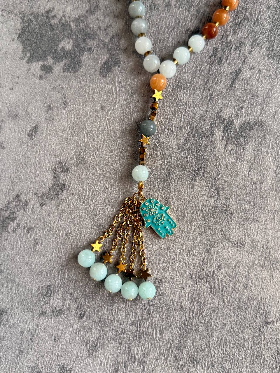 Mini Tranquility Agate Prayer Beads - Sola Accessories