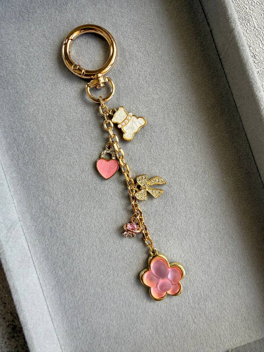 Pink Aura Keychain - Sola Accessories