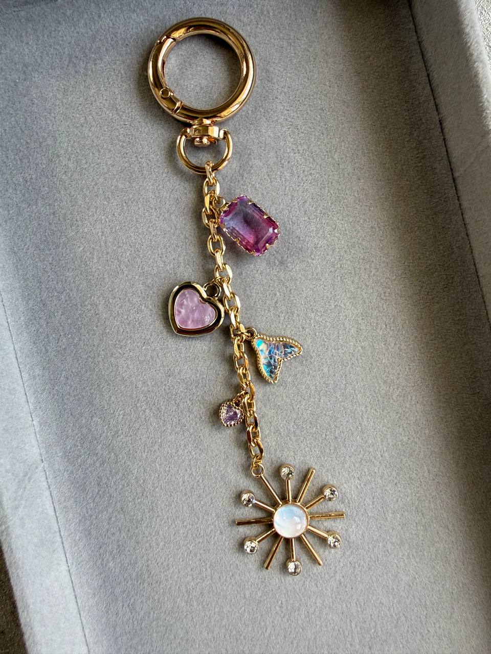 Sunbeam Charm Keychain - Sola Accessories