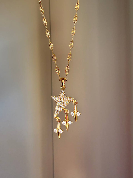 Starlight Charm Necklace - Sola Accessories