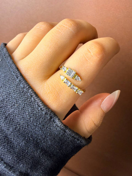 Pave Path Ring - Sola Accessories