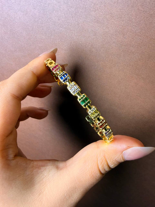 Candy Row Bangle - Sola Accessories