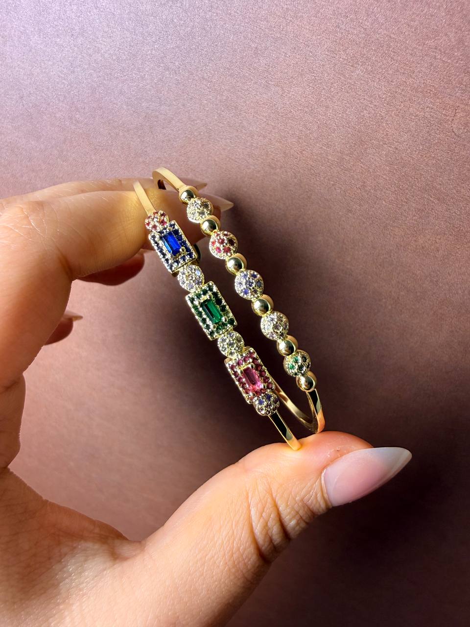 Joyful Link Bangle - Sola Accessories