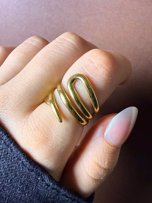 Stacked Glow Ring - Sola Accessories