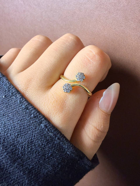 Twinkle Bloom Ring - Sola Accessories