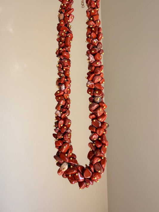 Natural Brown Necklace - Sola Accessories