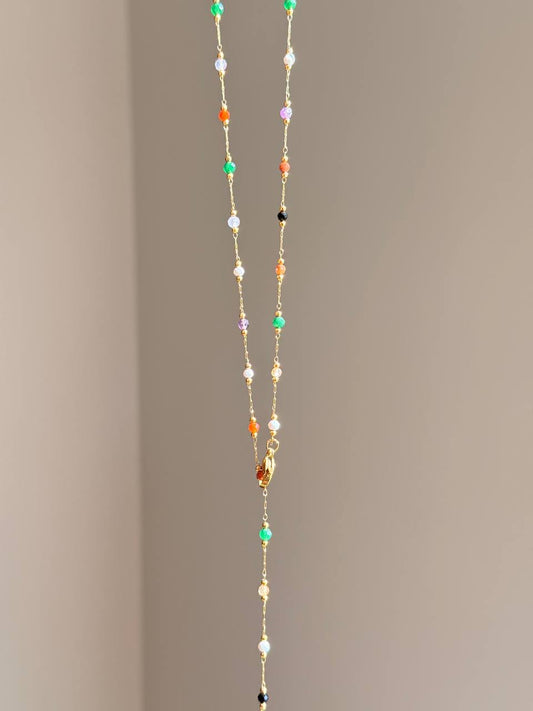 Color Pop Drop Necklace 5 - Sola Accessories