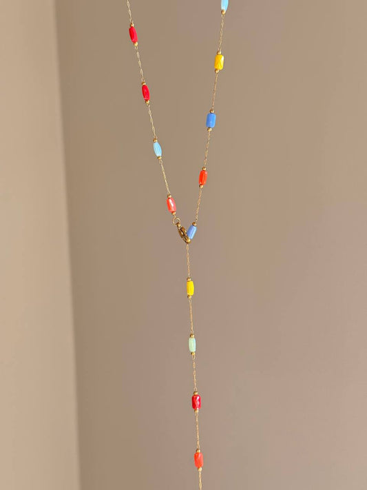 Color Pop Drop Necklace 4 - Sola Accessories
