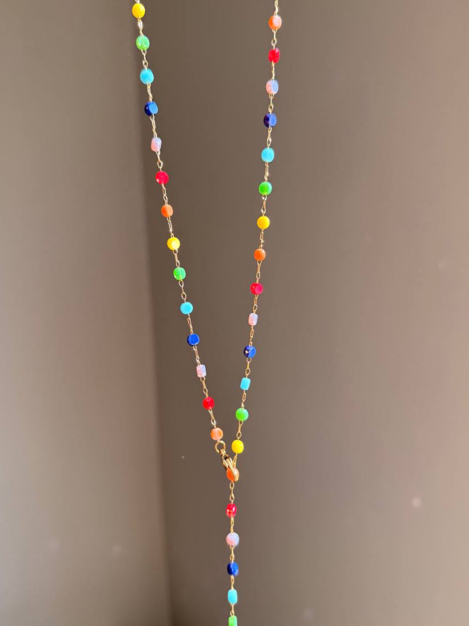 Color Pop Drop Necklace 1