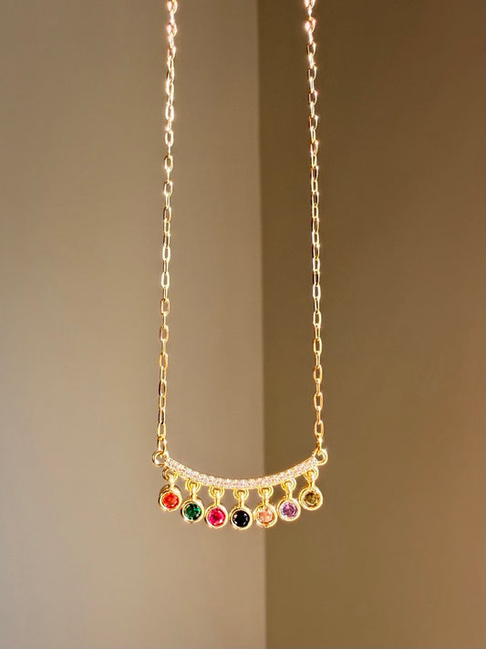 Color Bar Necklace