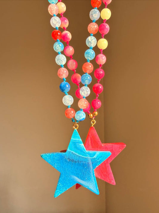 Stone Star Necklace - Sola Accessories