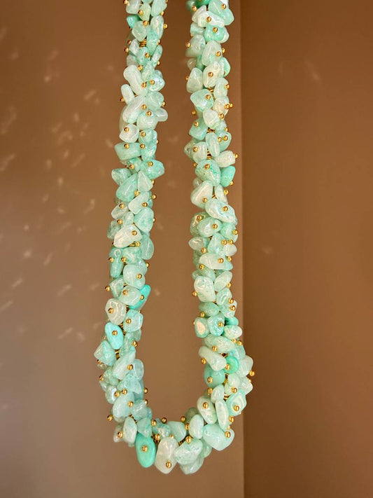 Mint Twist Necklace