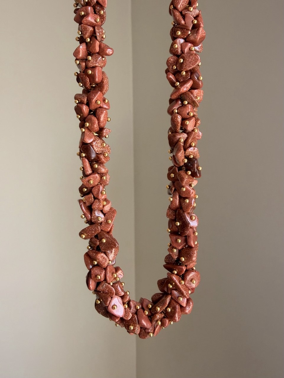 Natural Brown Necklace - Sola Accessories
