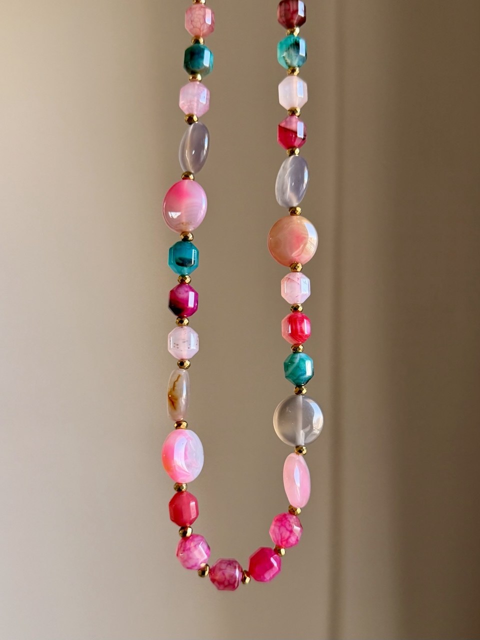 Fuchsia Breeze Necklace