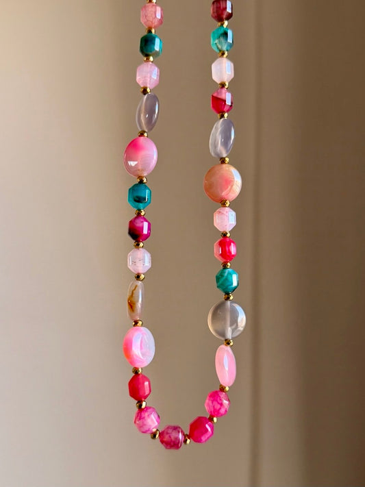 Fuchsia Breeze Necklace